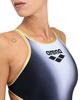 ARENA One Women's Evanescence Swimsuit Tech One Back One Piece Construction MaxLife Training Suit, Black/Multi/Gold, US Size 24 view 3