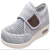 Men Diabetic Shoes Wide Width Elderly Walking Shoes with Adjustable Closure Air Cushion Sneakers for Plantar Fasciitis Bunions Swollen Feet (12, Pale Grey) view 1