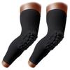 ZODEYI Knee Pads Wrestling Knee Sleeve Compression Leg Sleeves for Volleyball Basketball, Knee Compression Sleeve for Youth and Adult(Black_M_2 Pcs) view 1
