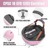 CELOID Kids Helmet,Baby Bike Helmets for Ages 5-8 Years Boys Girls,Toddler Adjustable Multi-Sport Cycling Skateboard Roller Skat Scooter Rollerblade Balance Skateboarding Helmet,Pink view 3