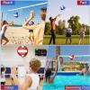Lenwen 2 Pack Volleyball Official Size 5, Blue-White, Red-White view 4