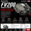 FV200 Hockey Visor Smoke view 4