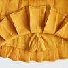 TONCHENGSD Women's High Waist Pleated Mini Skirt Skater Tennis Skirt (Gold,L) view 4