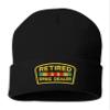 ALLNTRENDS Retired Dealer Embroidered Beanie Warm Winter Hat (Black) view 1