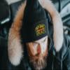 ALLNTRENDS Retired Dealer Embroidered Beanie Warm Winter Hat (Black) view 2