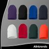 ALLNTRENDS Retired Dealer Embroidered Beanie Warm Winter Hat (Black) view 4
