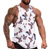 SCOCICI Men's Tank Top Fashionable Sleeveless T-Shirt Gym Workout Casual Tees Muscle Shirts 3XL view 1