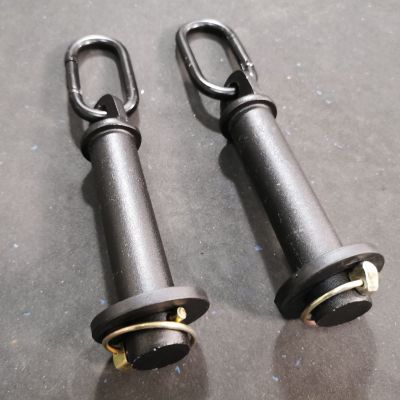 Onwowsun Power Cage Squat Rack Home Gym Accessories, Fits on 3" X 3" Tube Power Cage with 1" Hole