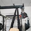 Onwowsun Power Cage Squat Rack Home Gym Accessories, Fits on 3" X 3" Tube Power Cage with 1" Hole view 4