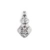 The Bead Chest Silver Ethiopian Coptic Cross Pendant, African Abyssinian Design, Orthodox Christian Pendant for Jewelry view 1