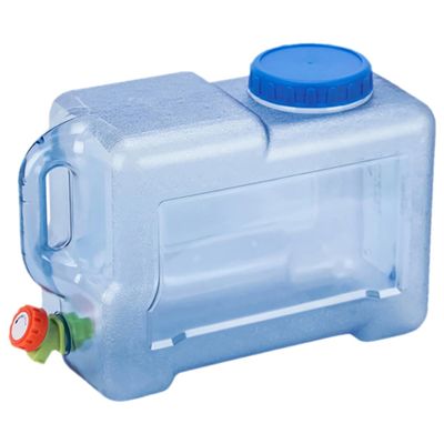 HONMEET Portable Outdoor Water Bucket 2 Gallon Collapsible Water Container with Handle for Camping Hiking Travel and Bbq Storage Jug