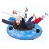 FOYTOKI 1pc PVC Inflatable Snow Tube Thickened Cold-Resistant Sled for Outdoor Skiing Fun for Ages Easy to Clean High Wear Resistance view 2