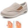Women Slip On Shoes with Arch Support,Women's Walking Shoes with Arch Support, Diabetic Shoes Adjustable Closure Men 8/Women 9.5 view 1