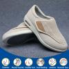 Women Slip On Shoes with Arch Support,Women's Walking Shoes with Arch Support, Diabetic Shoes Adjustable Closure Men 8/Women 9.5 view 2