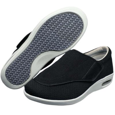Women Slip On Shoes with Arch Support,Adjustable Closure Lightweight Breathable, Swollen Feet Walking Edema Sneakers Men 5/Women 6
