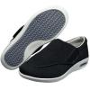Women Slip On Shoes with Arch Support,Adjustable Closure Lightweight Breathable, Swollen Feet Walking Edema Sneakers Men 5/Women 6 view 1