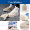 Women Slip On Shoes with Arch Support,Adjustable Closure Lightweight Breathable, Swollen Feet Walking Edema Sneakers Men 5/Women 6 view 2
