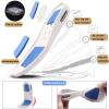 Women Slip On Shoes with Arch Support,Adjustable Closure Lightweight Breathable, Swollen Feet Walking Edema Sneakers Men 5/Women 6 view 4