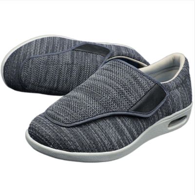 Women Slip On Shoes with Arch Support,Adjustable Closure Lightweight Breathable, Swollen Feet Walking Edema Sneakers Men 13.5
