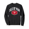 Isle of Man Vintage Flag Throwback Design Classic Souvenir Sweatshirt view 1