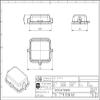 09300065405 HAN 6B Upper Shell Protective Cover Single Fixed Rod view 2