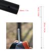 Alvinlite Tarp Poles Adjustable 94.5 in Camping Tent Poles for Tarp Portable Telescoping Tent Poles for Awnings Canopy Rain Fly Shelter Set of 2 view 2