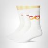 HUGO Three Pack Branded Ribbed Socks view 2