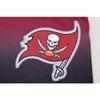 Pro Standard Men's Black/Red Tampa Bay Buccaneers Ombre Mesh Shorts view 4