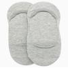 Cole Haan Womens No Show Socks - 2 Pack Lightweight Low Liners Cotton-Blend Invisible Socks For Women With Arch Support, Size Shoe Size: 4-10, Grey view 4