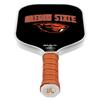 Rally Republic Officially Licensed Collegiate Pickleball Paddle - USA Pickleball Association Approved Racket - Lightweight Honeycomb Core, Carbon Fiber Exterior, Premium Leather Grip for Comfort view 2