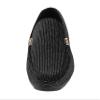 Amali Eric - Men's Velvet Slip-On Loafers - Black, Size 9 view 4