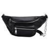 Beatifufu Pu Leather Belt Bag Comfortable Sling Bag Adjustable Straps Double Pockets view 1