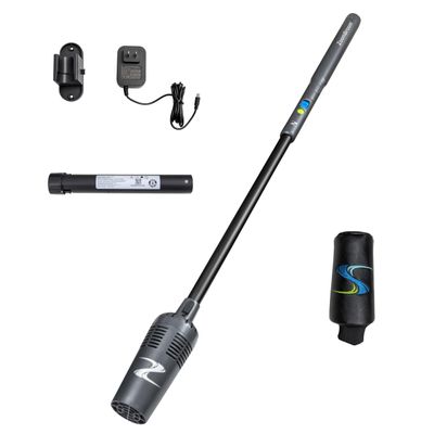 Breeze Lightweight Air Stick Blower Sleek, Lightweight Air Broom for Precision Cleaning at RVs, Home, Patios, Condos and All Outdoor and Indoor Activities (Headcover Included)