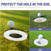 Golf Hole Cup Rings Golf Putting Cup Ring for Training Aid Indoor Outdoor All-Direction Practice Hole Putting Accuracy Trainer Training Tool view 4