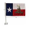 12x18 Texas Gadsden State Double Sided Car Window Vehicle 12"x18" Flag view 4