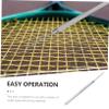 BESPORTBLE Professional Tennis Racket Threading Tool Badminton Racket Stringing Hook Racket Stringing Fixator Easy to Use view 2
