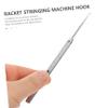 BESPORTBLE Professional Tennis Racket Threading Tool Badminton Racket Stringing Hook Racket Stringing Fixator Easy to Use view 3