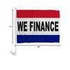 1 Dozen We Finance Car Flag Single Sided We Finance Car Window Flag view 2