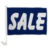 SALE Car BLUE AND WHITE Flag Car Window Flag 100D view 1