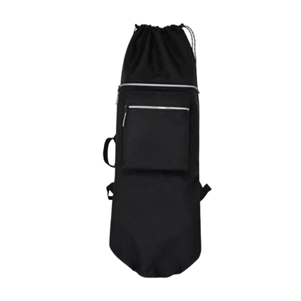 harayaa Skateboard Backpack Bag Longboard Carry Case Protective Case Foldable Skateboard Bag for Skateboard Skate Travel Accessories Deck, Black 84cmx32cm