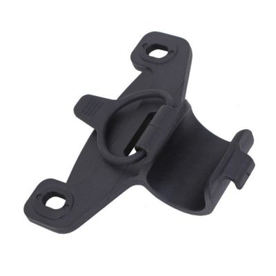 BESPORTBLE 5pcs Durable Pump Mount Silicone Wrap Band for Bike Inflator Rack Easy Install Fixing Clip for Pump Holder Black
