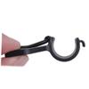 BESPORTBLE 5pcs Durable Pump Mount Silicone Wrap Band for Bike Inflator Rack Easy Install Fixing Clip for Pump Holder Black view 2