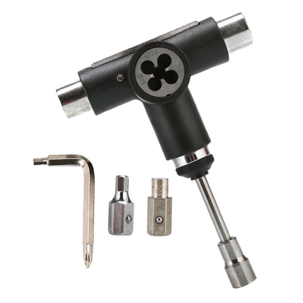 BESPORTBLE Skateboard Hardware Kit T-Tool for Skateboard Multi-Function Portable T-Tool for Roller Skates