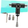 BESPORTBLE Skateboard Hardware Kit T-Tool for Skateboard Multi-Function Portable T-Tool for Roller Skates view 4