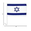 12x18 Israel Country Car Vehicle 12"x18" Flag (Hardware and Clip) view 2