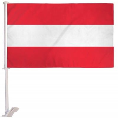 12x18 Austria Austrian Plain Premium Quality Car Window Vehicle 12"x18" Flag
