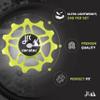 JRC Components 11T Ceramic Pulley Wheels | Compatible with 12 Speed Shimano 105 R7150 & Ultegra R8150 | Hybrid Ceramic Derailleur Pulley Wheel -Acid Green view 2