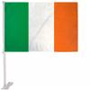 (2 Pack) Ireland Country Car Window Vehicle 12x18 12"x18" Flag view 1