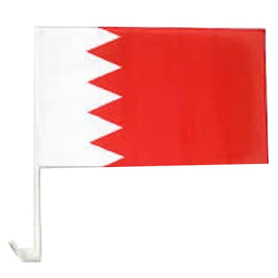 12x18 Wholesale Lot 12 Bahrain Country Car Vehicle 12"x18" Flag