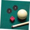 Toddmomy 2 Sheets Billiard Billiard Black Spot Black Stickers Snooker Table Black Dot Stickers Billiard Point Sticker Table Tennis Supply Billiard Accessories Billiard Point Stickers Black view 2